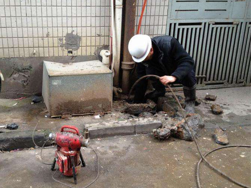 竹根滩镇疏通下水道-洗菜池疏通