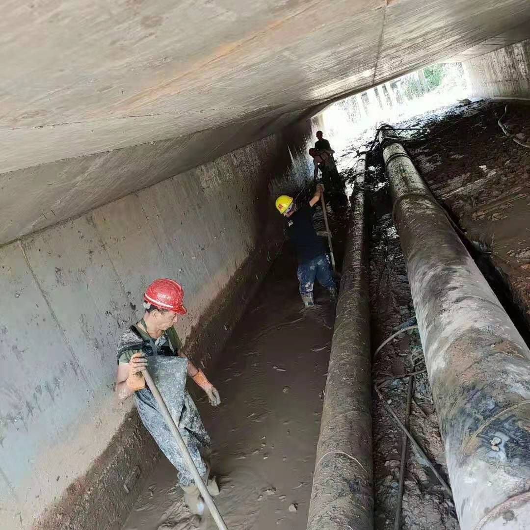 竹根滩镇工业管道清淤